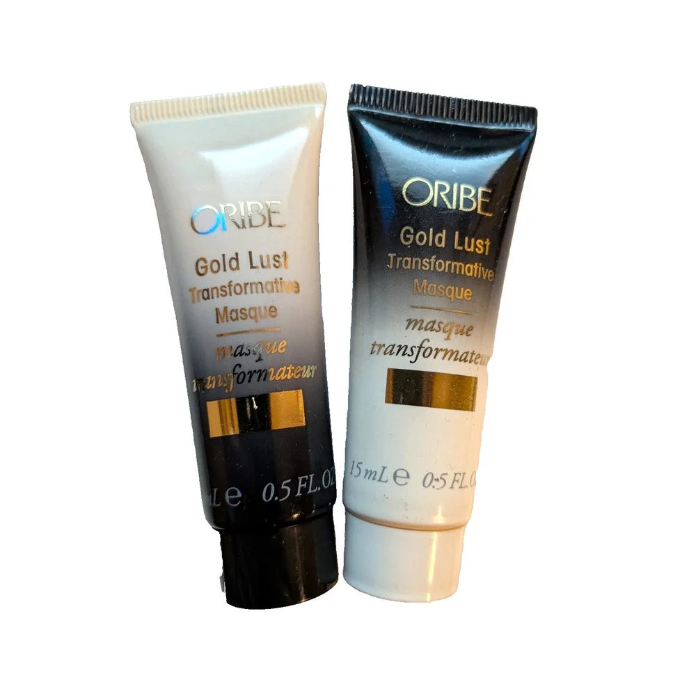 5x Oribe Gold Lust Hair Masque 15ml/0.5oz Each Travel Size - Pkg Varies as Shown